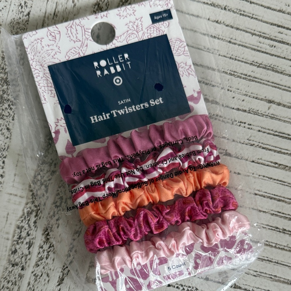 Roller Rabbit Vibrant Satin Hair Twisters